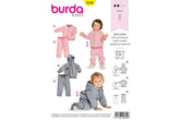 Schnittmuster burda kids - Jacke & Hose 9349